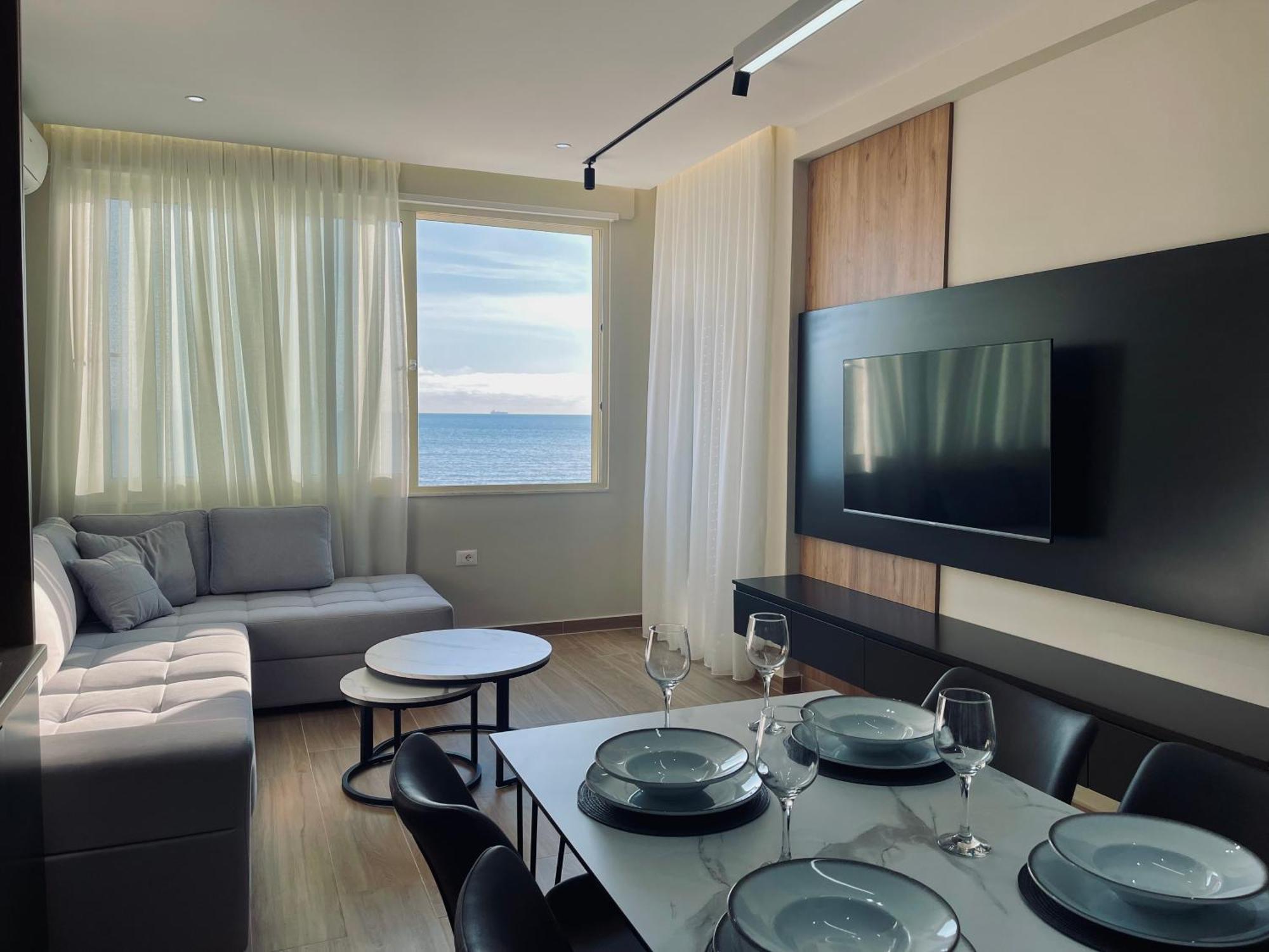 Luxurious Dreamy Seaview Apartment Durrës 외부 사진